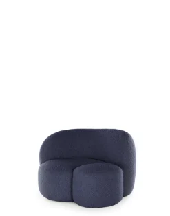 Aaland poltrona tessuto bouclé new stretch