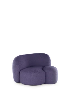 Aaland poltrona tessuto bouclé new stretch