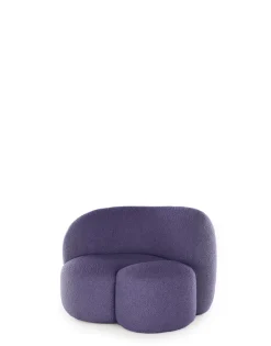 Aaland poltrona tessuto bouclé new stretch
