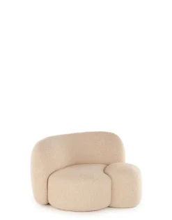 Aaland poltrona tessuto bouclé new stretch