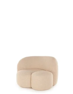 Aaland poltrona tessuto bouclé new stretch