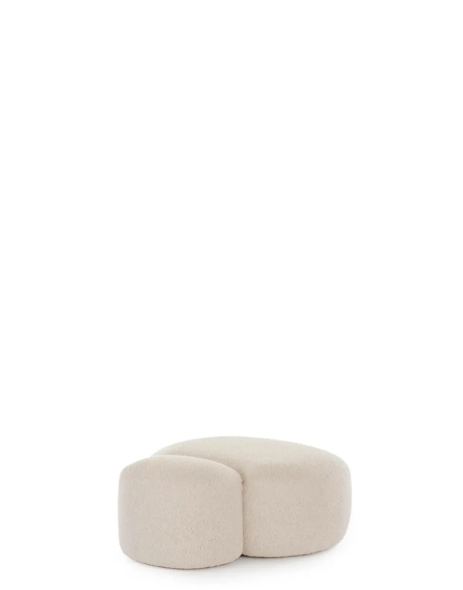Aaland pouf tessuto gorgone