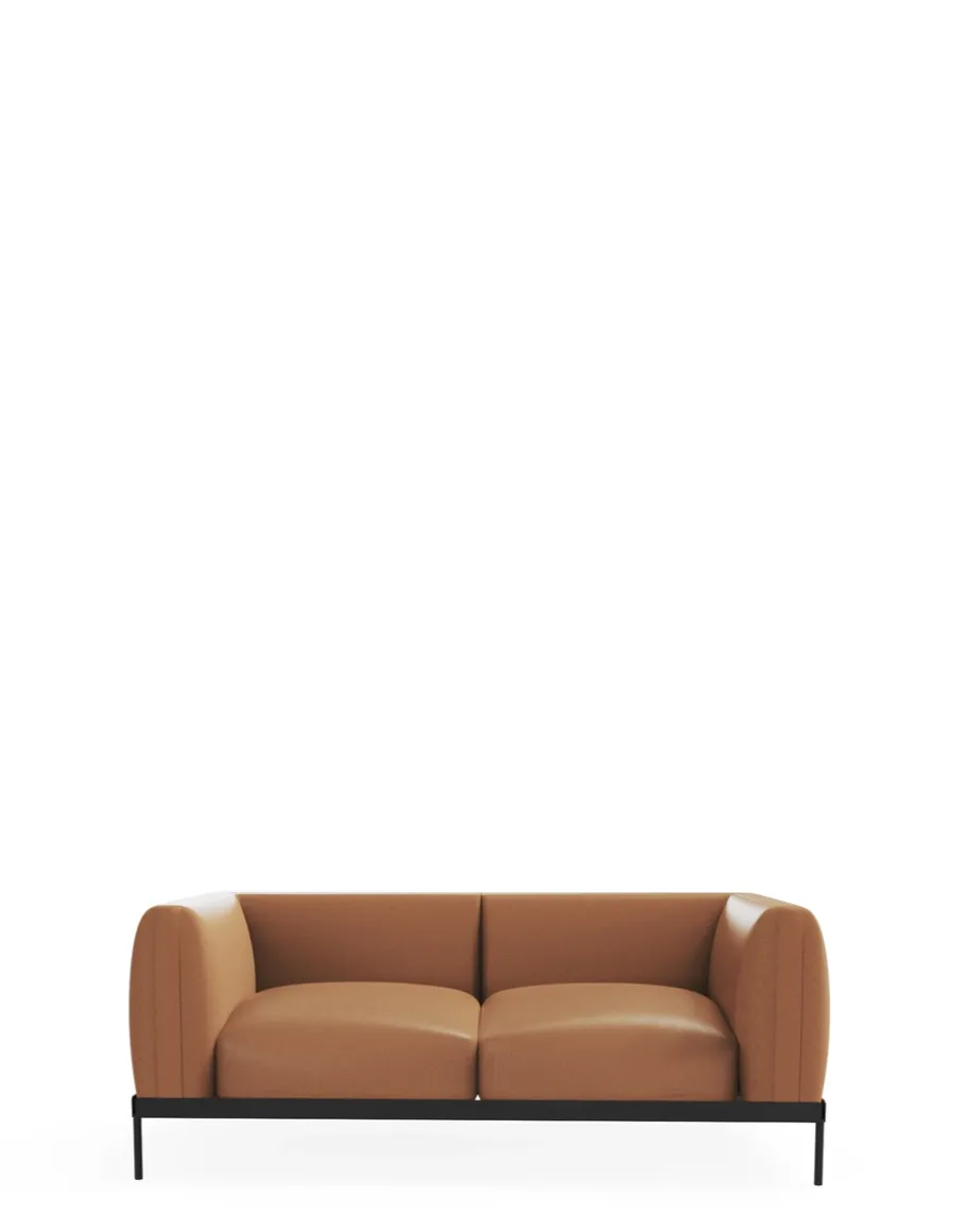 Asia leather divano 2 posti