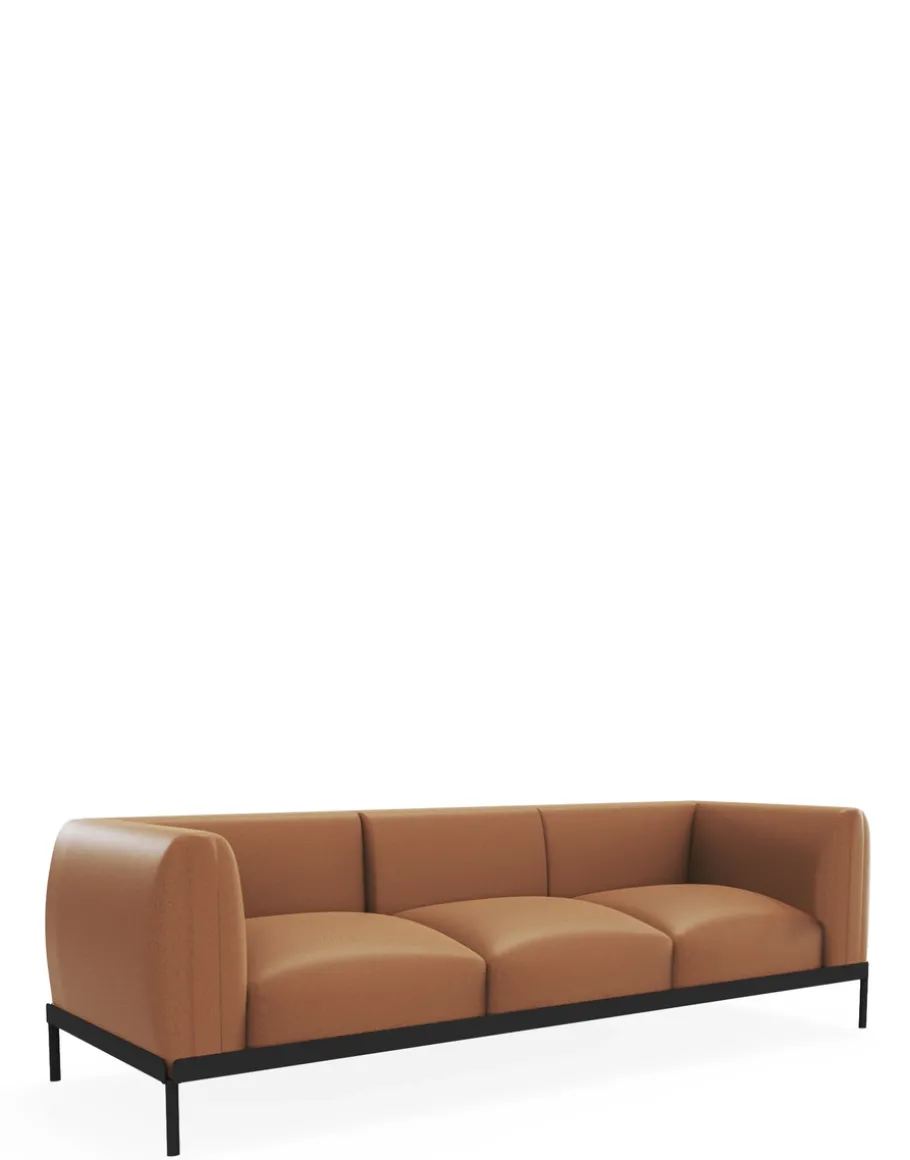 Asia leather divano 3 posti
