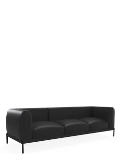 Asia leather divano 3 posti