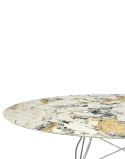 Glossy marmo ovale