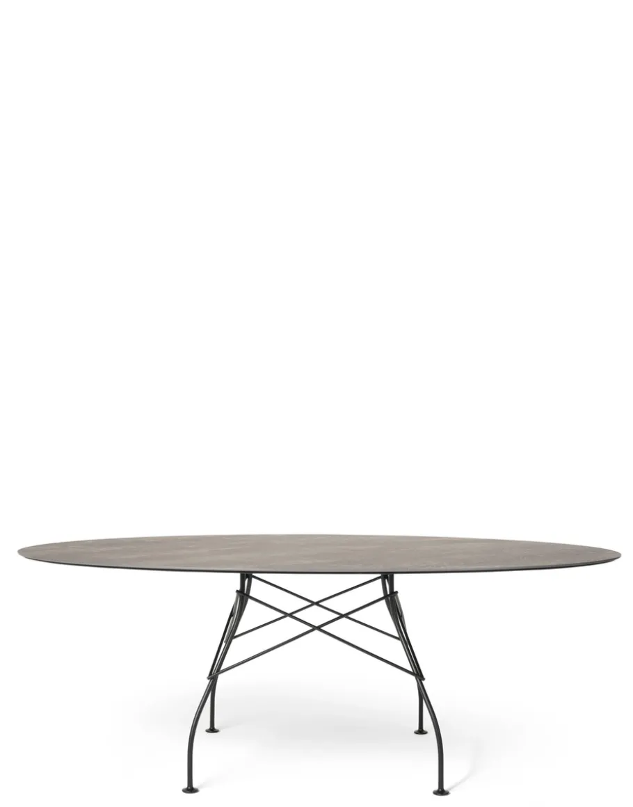 Glossy xxl outdoor ovale