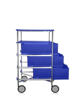 Mobil 3 cassetti/1 ripiano con ruote