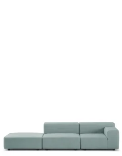 Plastics outdoor due posti + pouf