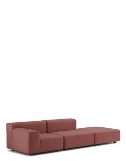 Plastics outdoor due posti + pouf