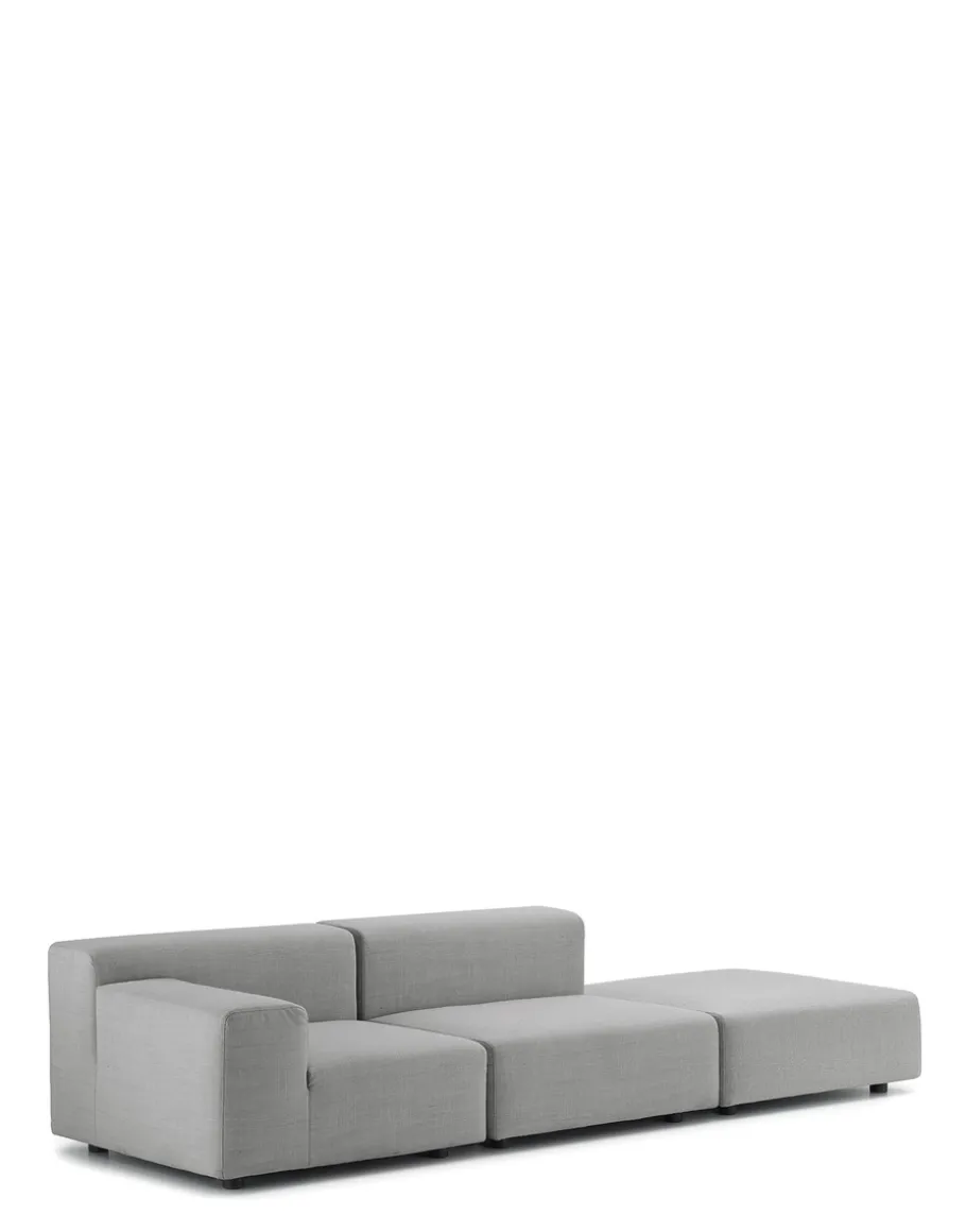 Plastics outdoor due posti + pouf