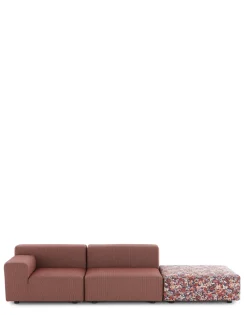 Plastics outdoor liberty 2 posti + 1 pouf artemis